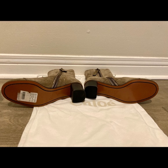 Chloé tan short boot - Picture 4 of 6